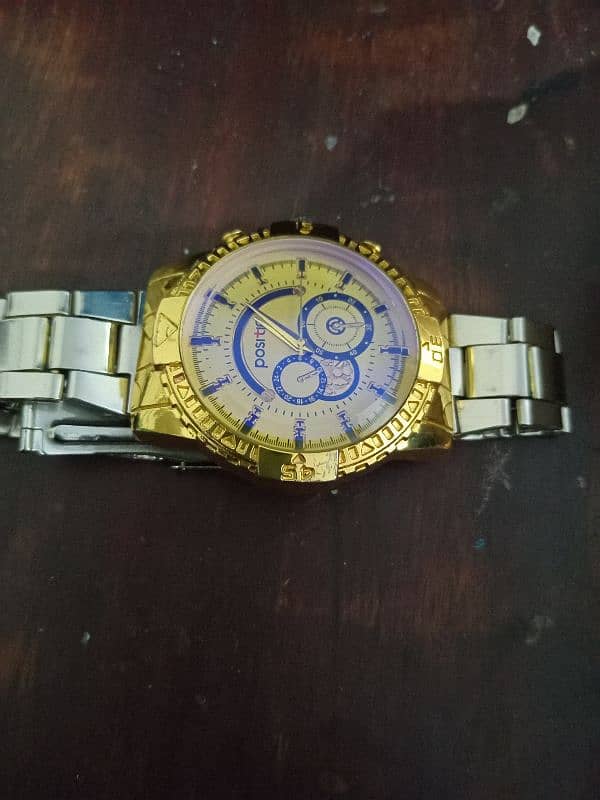 Luxurious gold plated watch special limited edition 1