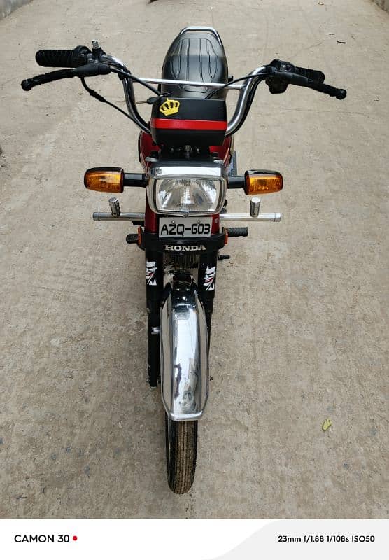 Honda CD 70 2019 Model 2020 Registered 4