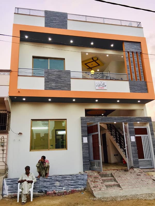 120 Square Yards Double Storey Bungalow Available In Saadi Tow & Saadi Garden Scheme 33 3