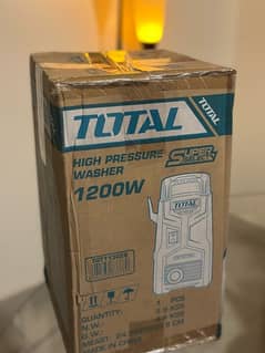 Genuine TOTAL Pressure Car Washer / 1200 Watt