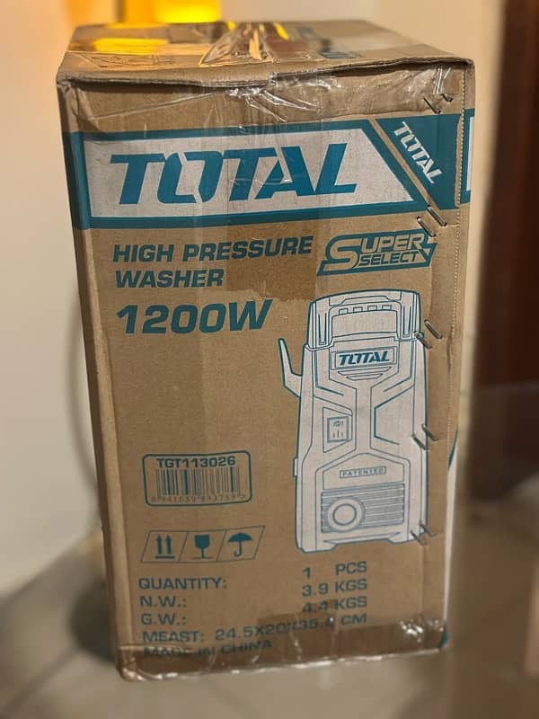 Genuine TOTAL Pressure Car Washer / 1200 Watt 5