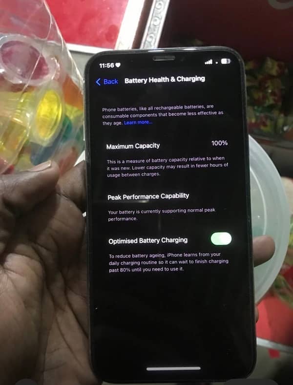 Iphone x 256 gb pta approved 4