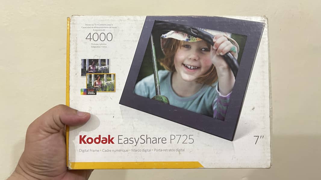 KODAK Digital photo frame 7 inch original for sale 0