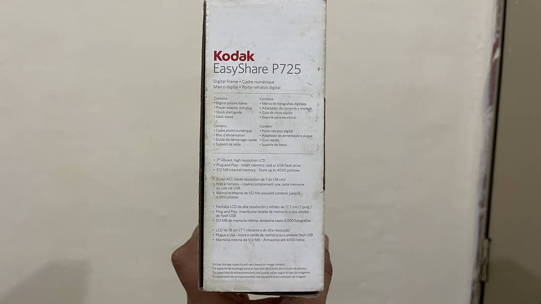 KODAK Digital photo frame 7 inch original for sale 7