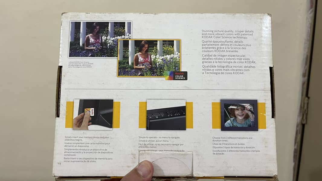 KODAK Digital photo frame 7 inch original for sale 8