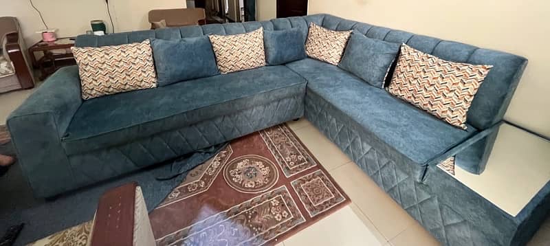 7 seater l shape sofa 0