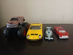 Set of toy cars (4)