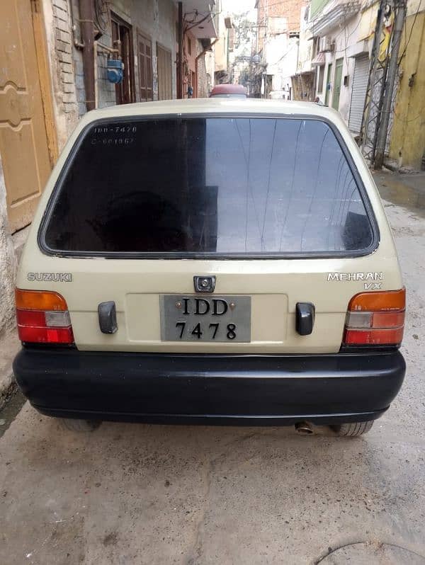 Suzuki Mehran VX 1989/1991 6