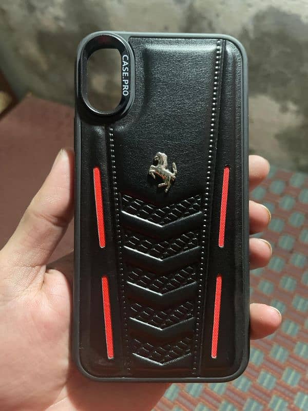 iphone x cover & battery 100 health for urgent sale 2