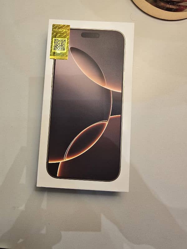 Apple Iphone 16 pro max PTA 256 Mercantile 1