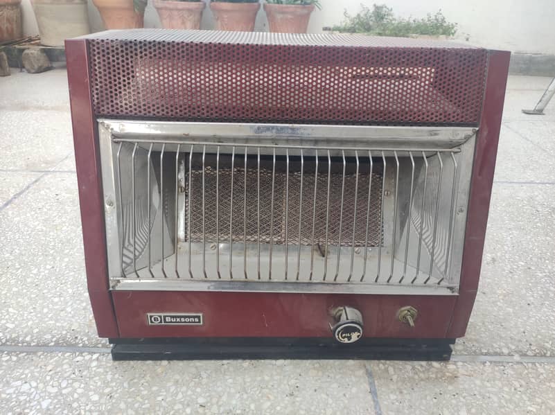 Buckson dual plate gas heater 0