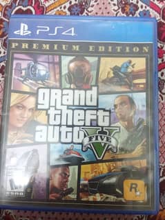 GTA 5 premium edition PS4 GAME