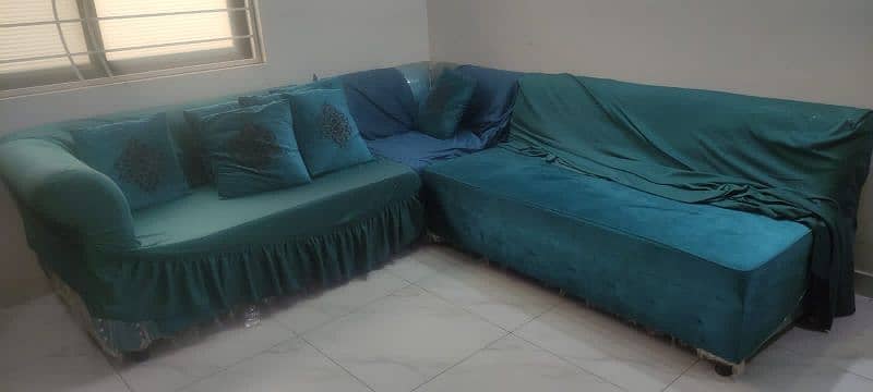 L-Shape Sofa Set 7 Seater 1