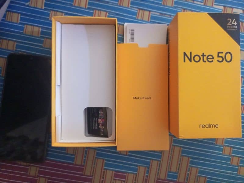 Realme Note 50 with box under guarantee 5