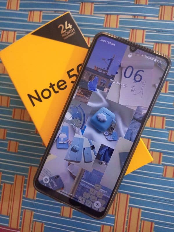 Realme Note 50 with box under guarantee 6