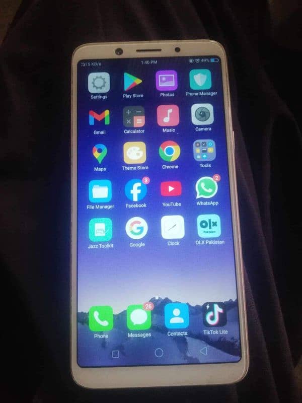 Oppo f5 mobile 3/32 very good use good condition 2