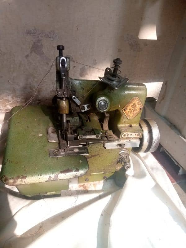 old japani overlock machine 0