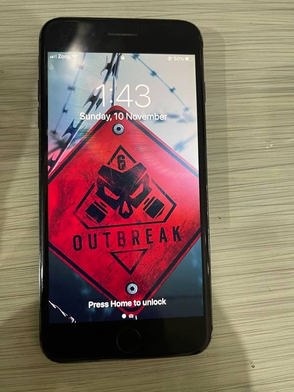 i phone 7plus / 128gb / pta approved / with orignal box 1