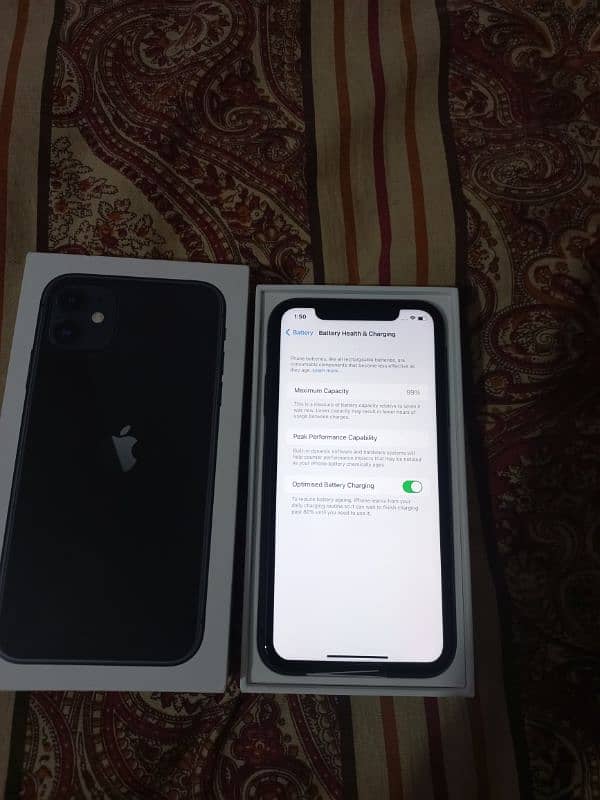 iphone 11 hai jv hai box sath hai original caple bhi hai 92 % b. h hai 1