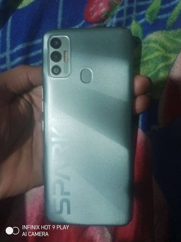 Tecno sparke 7 all ok 8