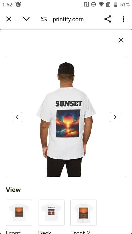 Sunset shirt 7