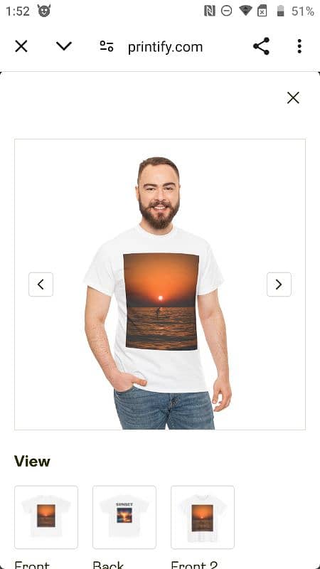 Sunset shirt 8