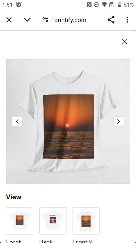 Sunset shirt 9