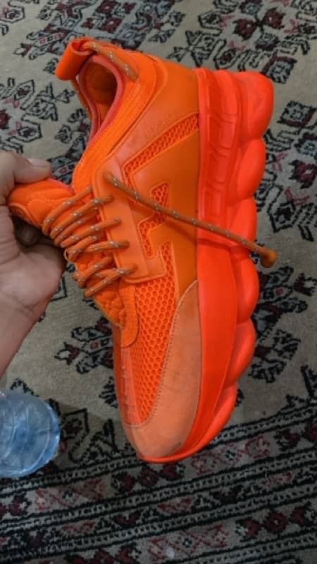 Versace chain reaction orange colour imported 2