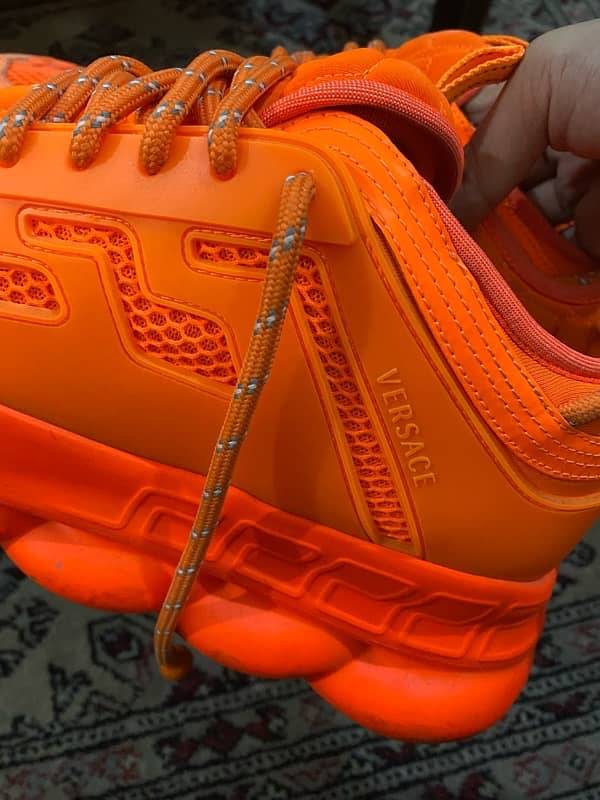 Versace chain reaction orange colour imported 5