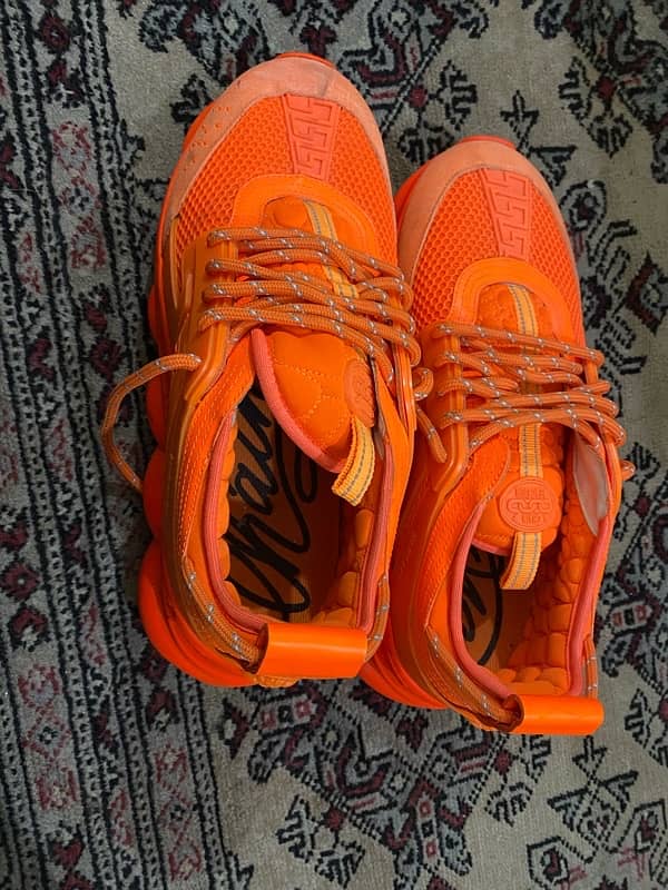 Versace chain reaction orange colour imported 7