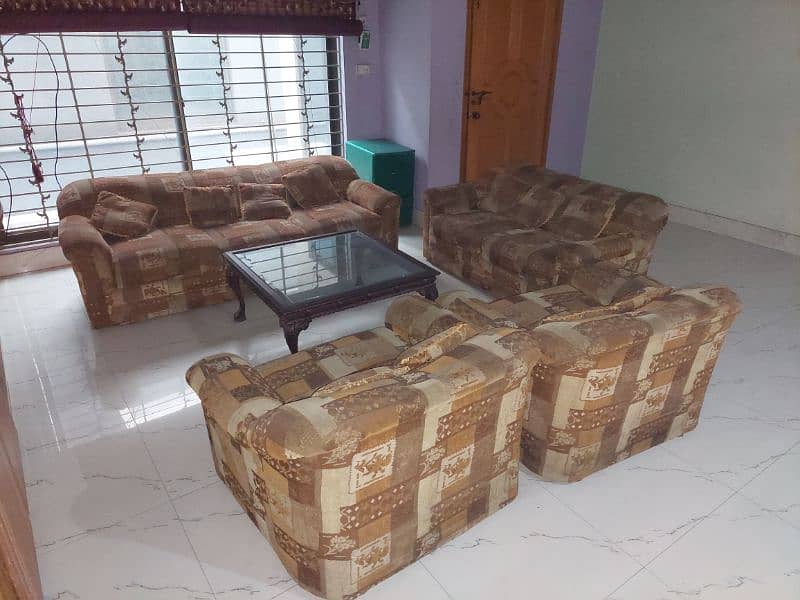 sofa / 6 seater sofa / solid wood sofa 1