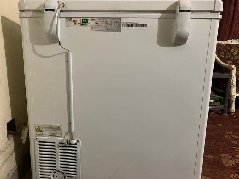 haier freezer deep freeze one single door HDR model 3