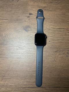 Apple Watch Series 7 Midnight Aluminum Case with Midnight Sport Band