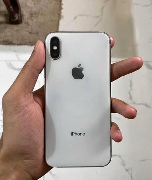 iPhone X pta Approved with box urgent sale 1