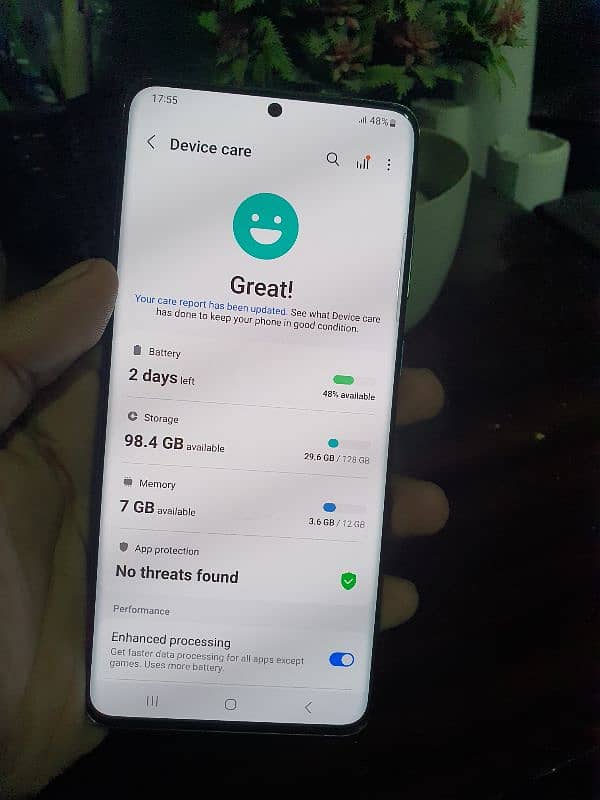 SAMSUNG S20 PLUS 5G 4