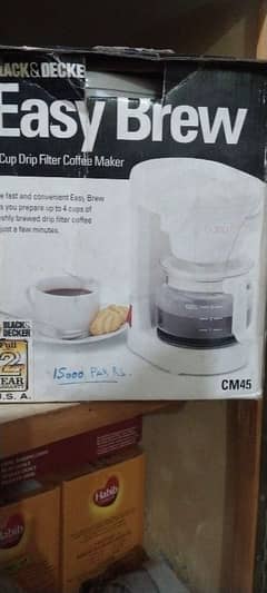 electric black and decker coffee maker