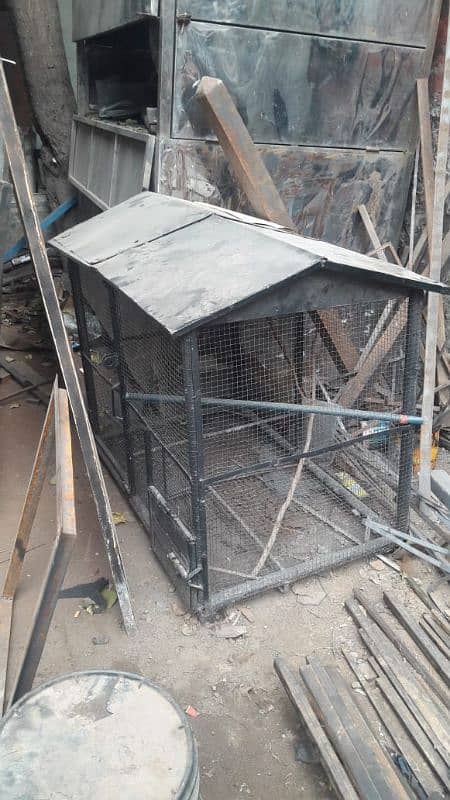 Cage for hen and birds 2