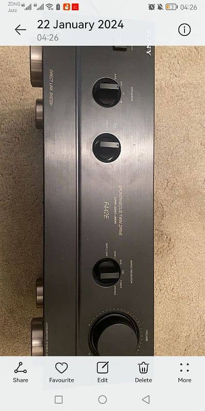 sony amplifier 0