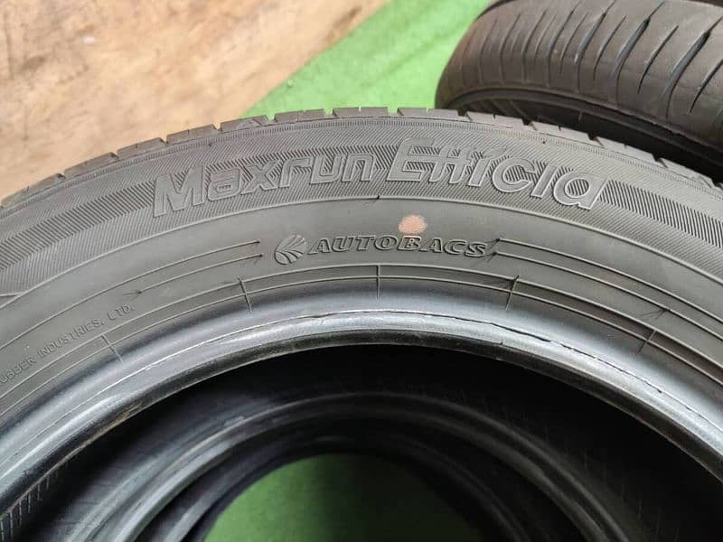 4Tyres set 175/65/R/14 Maxrun Japan Just like Brand new Condition 6