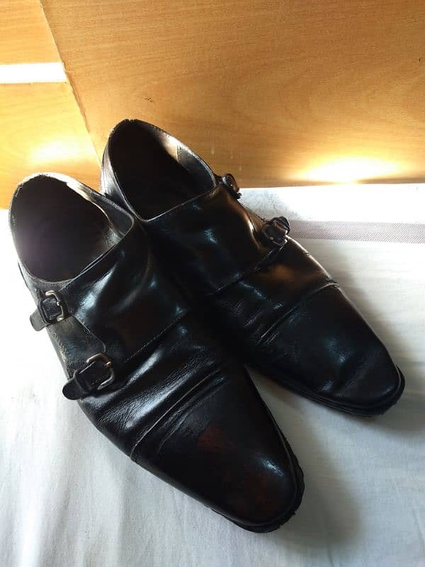 Original Double Monk Strap Shoes For sale 0