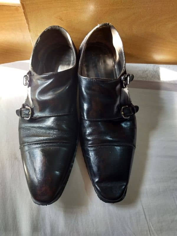 Original Double Monk Strap Shoes For sale 1