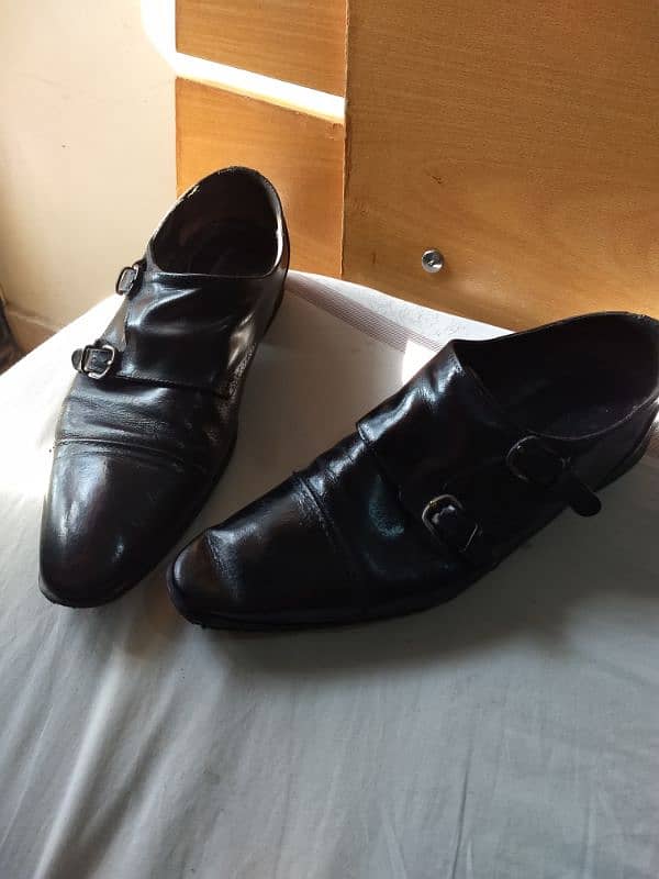 Original Double Monk Strap Shoes For sale 2