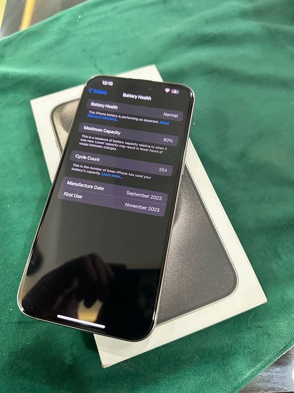 iphone 15 pro max 256gb non pta 4