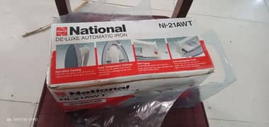 Original National Iron just box open new condition