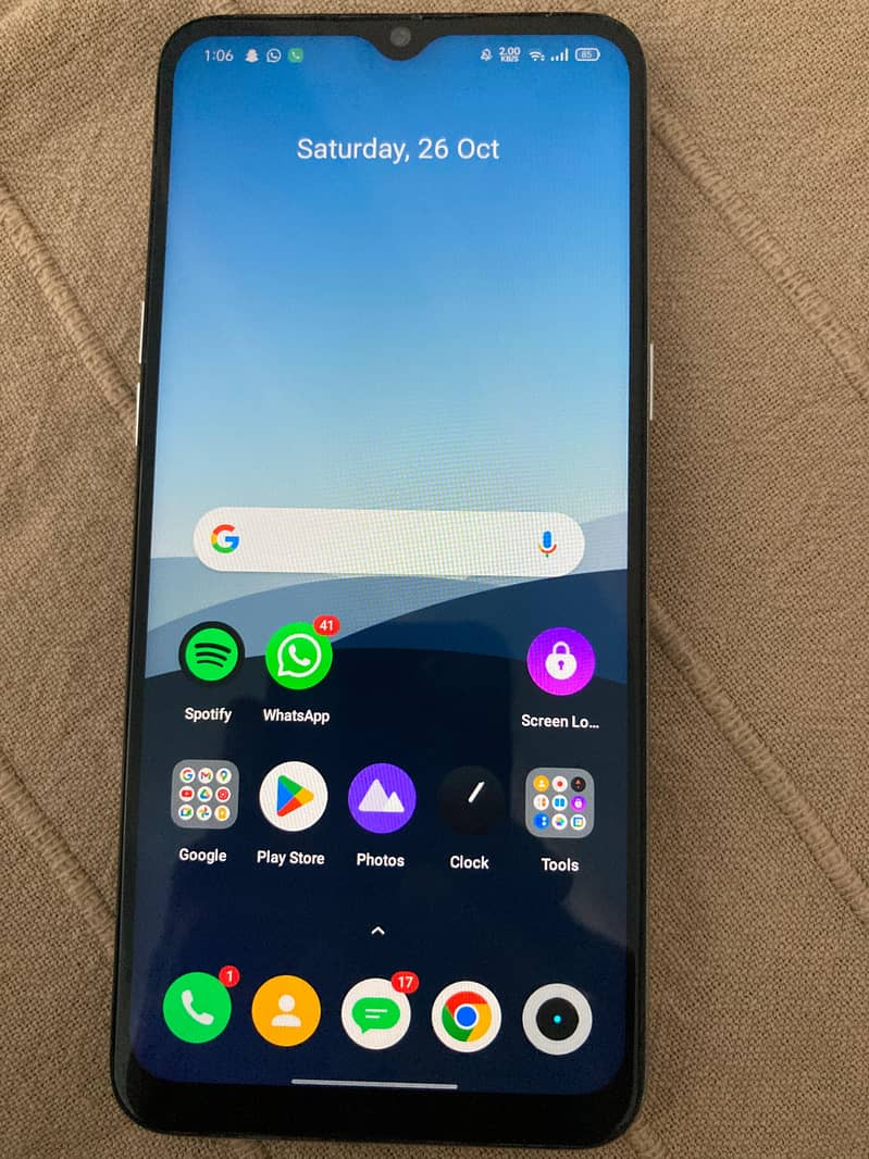 Selling realme 6i 4GB Ram 128GB Storage No any fault Condition 10/10 0