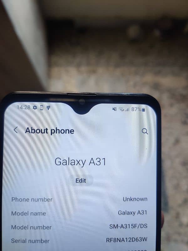 Samsung A31 3