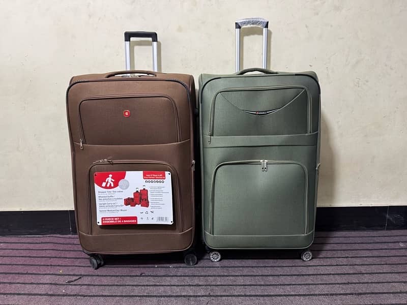 Luggage bags/ travel suitcases/ trolley bags/ travel trolley/ attachi 3