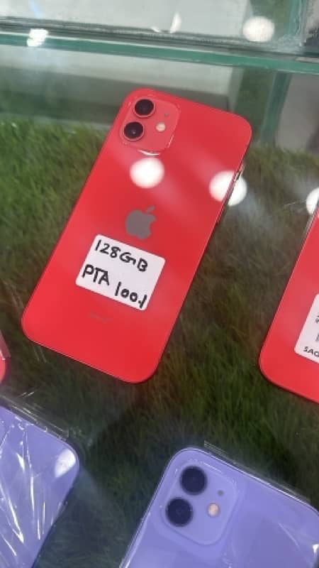 iphone 12 -PTA APPROVED -128 ,256gb 2