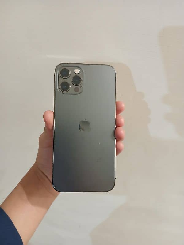 IPhone 12 PRO water pack 128gb graphite  non pta it's good condition 0