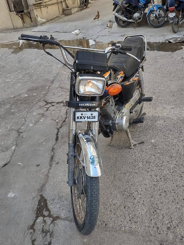 Honda 125 for sale Karachi number 6